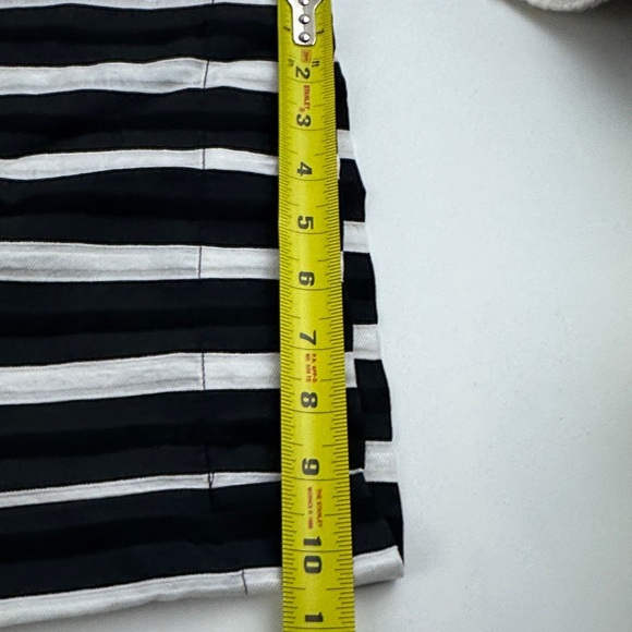 H&M Black and White Striped Women's Wide Leg Pants - Picture 9 of 12